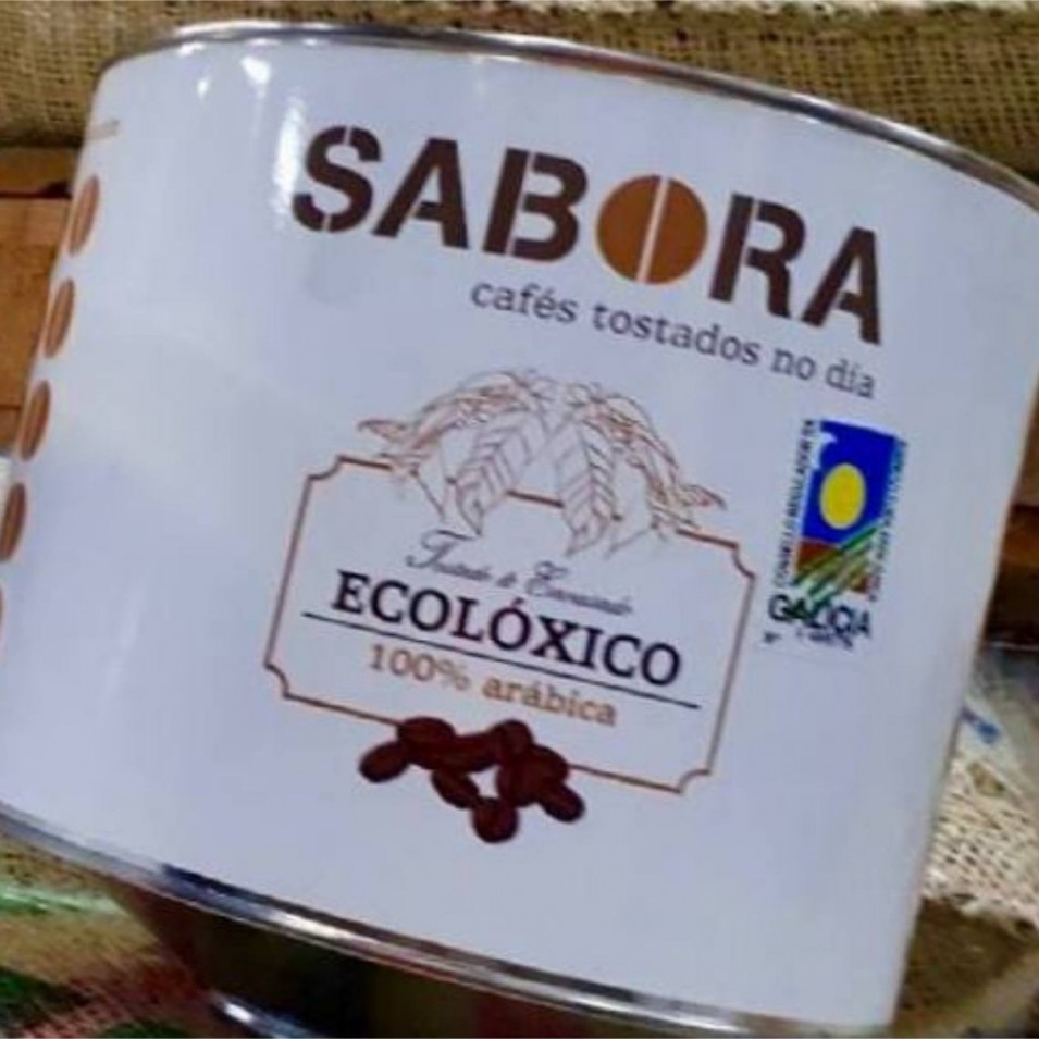 Envase de café ecolóxico  Sabora, óptima conservación hostelerías